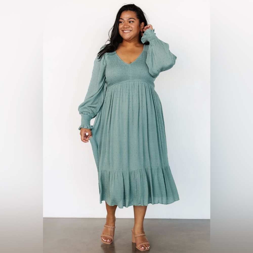 Baltic Born Sage Long Sleeve Dress